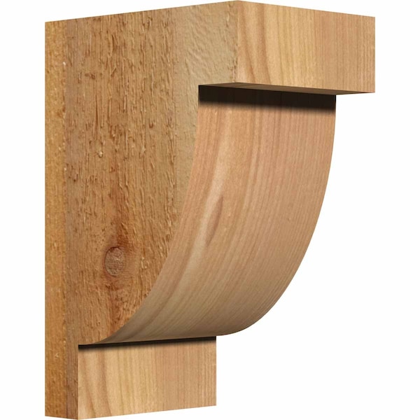 Ekena Millwork Alpine Rough Sawn Corbel, Western Red Cedar, 6"W x 8"D x 12"H COR06X08X12ALP00RWR - main